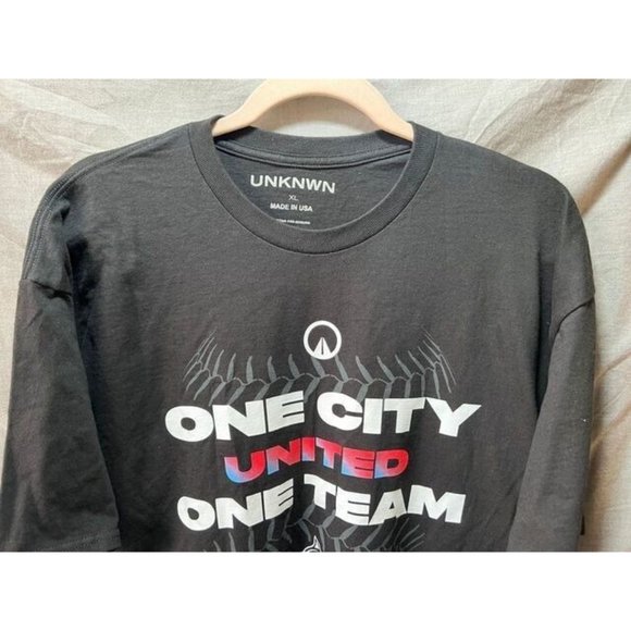 Rare Miami Marlins Unknwn Shirt Adult Extra Large Black Short Sleeve Tee Mens. - Picture 2 of 10